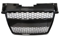 Grille calandre Audi TT 8J - look RS 06-14  - Noir Brillant