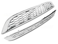 Grilles calandre Mini R50-52-53  01-06 - Chrome