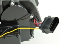 2 Phares avant VW Polo (9N3) Devil Eyes Feux de jour LED - Chrome