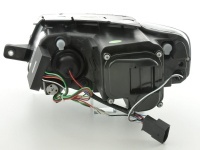 2 Phares avant VW Passat B6 (3C) Devil Eyes LED - Chrome