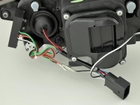 2 Phares avant VW Passat B6 (3C) Devil Eyes LED - Chrome