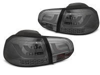 2 Feux arriere VW Golf 6 - LTI+LED - Teinté