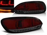 2 Feux arriere VW Scirocco 08-14 LED look GTI - Rouge teinté