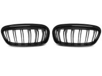 Grilles calandre BMW Serie 2 F45 F46 - Noir brillant look M
