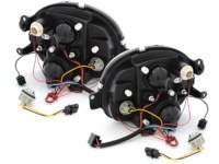 2 Phares avant angel eyes ccfl Renault Twingo 93-07 - Chrome