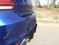 Extension diffuseur arriere VW Polo 5 6R  GTI 11-18