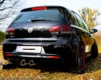 Pare choc arriere VW Golf 6 (VI) look R20