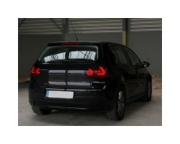 2 Feux arriere carDNA VW Golf 5 03-08 fullLED - Noir