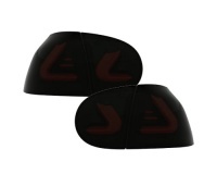 2 Feux arriere carDNA VW Golf 5 03-08 fullLED - Noir