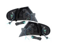 2 Feux arriere carDNA VW Golf 5 03-08 fullLED - Noir