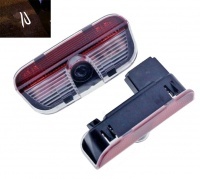 Pack Ghost LED Light Bas de porte - Logo R VW
