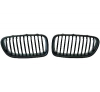 Grilles calandre BMW Serie 5 F10 F11 10-13 - Noir Mat