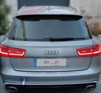 Diffuseur arriere AUDI A6 C7 10-14 - Look RS6