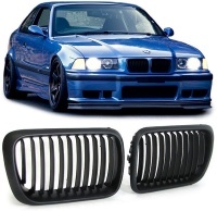 Grilles calandre BMW Serie 3 E36 96-99 - Noir Mat