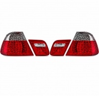 2 Feux arriere BMW Serie 3 E46 Coupe 03-06 - Clair Rouge