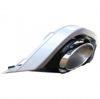 Diffuseur arriere AUDI A6 C7 10-14 - Look RS6