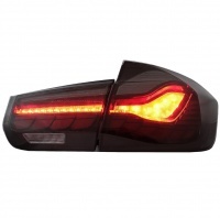2 Feux arriere OLED dynamiques BMW Serie 3 F30 look M4 - 11-19 - Fumé