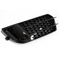Grilles antibrouillard Audi A1 8X 2010 -2015 - look RS1 noir brillant
