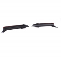 2 Splitters pour pare choc M - BMW Serie 3 E90 E91 05-08  - noir