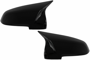 Spiegelkappen schwarz glänzend BMW F10 F11 F18 Facelift F07 F06 F01