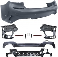 Pare choc arriere BMW Serie 3 G20 19+ look M340 parking - PDC brillant