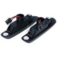 Clignotants LED dynamiques BMW Serie 3 E46 Berline compact coupe - Noir fume