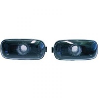 2 Clignotants repetiteurs d'aile pour Audi A3 A4 A6 - Noir