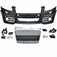 Pare choc avant AUDI A4 B7 04-07 - Look RS4 - Chrome