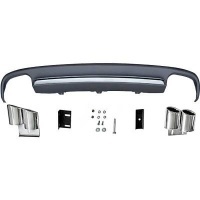 Diffuseur arriere AUDI A4 B8 11-15 - Look S4