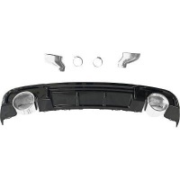 Diffuseur arriere AUDI A3 8V berline full black -16-20 - look RS3