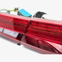 2 Feux arriere LED AUDI A3 8V halogene berline dynamiques - 12-16 - Rouge