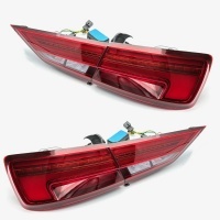 2 Feux arriere LED AUDI A3 8V halogene berline dynamiques - 12-16 - Rouge