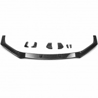 Lame avant carbone véritable pour pare choc Audi TT / TTS 2014-2017