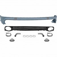 Pare choc arriere AUDI Q5 II 17-20 - Look RSQ5 - Noir