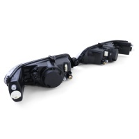 2 Phares pour Peugeot 306 - H7 - Noir