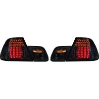 2 Feux arriere BMW E46 Berline LED 01-05 - Fumé Noir