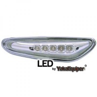 Clignotants repetiteurs LED d'aile BMW E83 E60 E46 - Chrome
