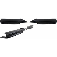 2 Splitters pour pare choc M - BMW Serie 3 E90 E91 05-08  - noir brillant