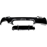 Diffuseur arriere BMW serie 3 E92 E93 double sortie gauche- Brillant