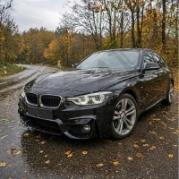 Pare choc avant look M3 avec PDC pour BMW Série 3 F30 / F80 11-18