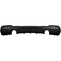 Diffuseur arrière look M pour BMW Série 3 GT F34 13-19 - Double sortie
