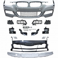 Pare choc avant BMW Serie 3 F30 F31 11-18 M-Tech - PDC