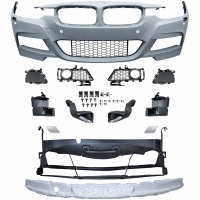 Pare choc avant BMW Serie 3 F30 F31 LCI  15-18 - look M PDC