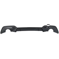 Diffuseur arrière look M-Tech noir brillant pour BMW Série 3 G20 / G28 19-22