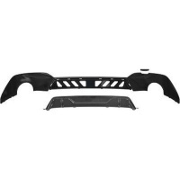 Diffuseur arriere BMW serie 3 G20 double sortie double 19-22 - brillant