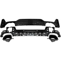 Diffuseur arrière look M-Performance 2 Blade noir brillant pour BMW Série 3 G20 / G21 22-26