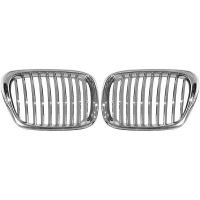 Grilles calandre BMW Serie 5 E39 95-03 - Chrome