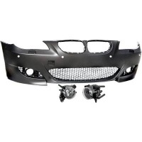 Pare choc avant BMW Serie 5 E60 E61 03-10 look M5 - PDC - AB