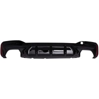 Diffuseur arrière look M-Performance noir brillant pour BMW Série 5 G30 / G38 M-Tech 17-24