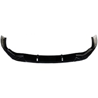 Lame avant inférieure look Sport-Performance noir brillant pour BMW Série 5 G30 / G38 M-Tech Facelift 20-24